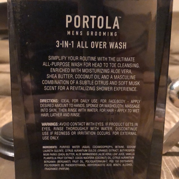 Portola Men’s 3 in 1 Soap - Sport - Picture 3 of 7